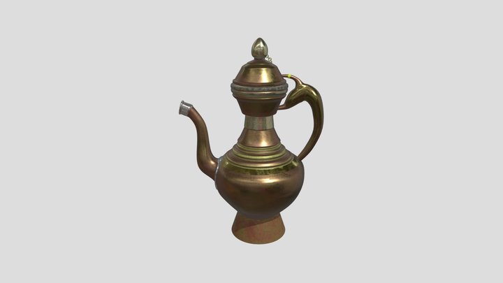 Bhutan Pot 1 3D Model