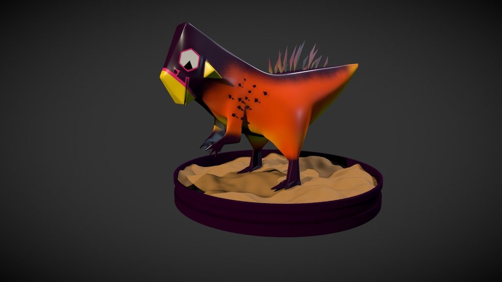 Toonish Psittacosaurus