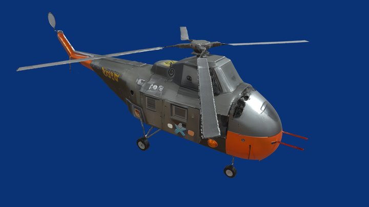 Rodin Sikorsky H-19 3D Model