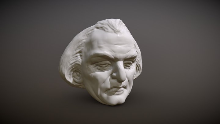 Beethoven-esque 3D Model
