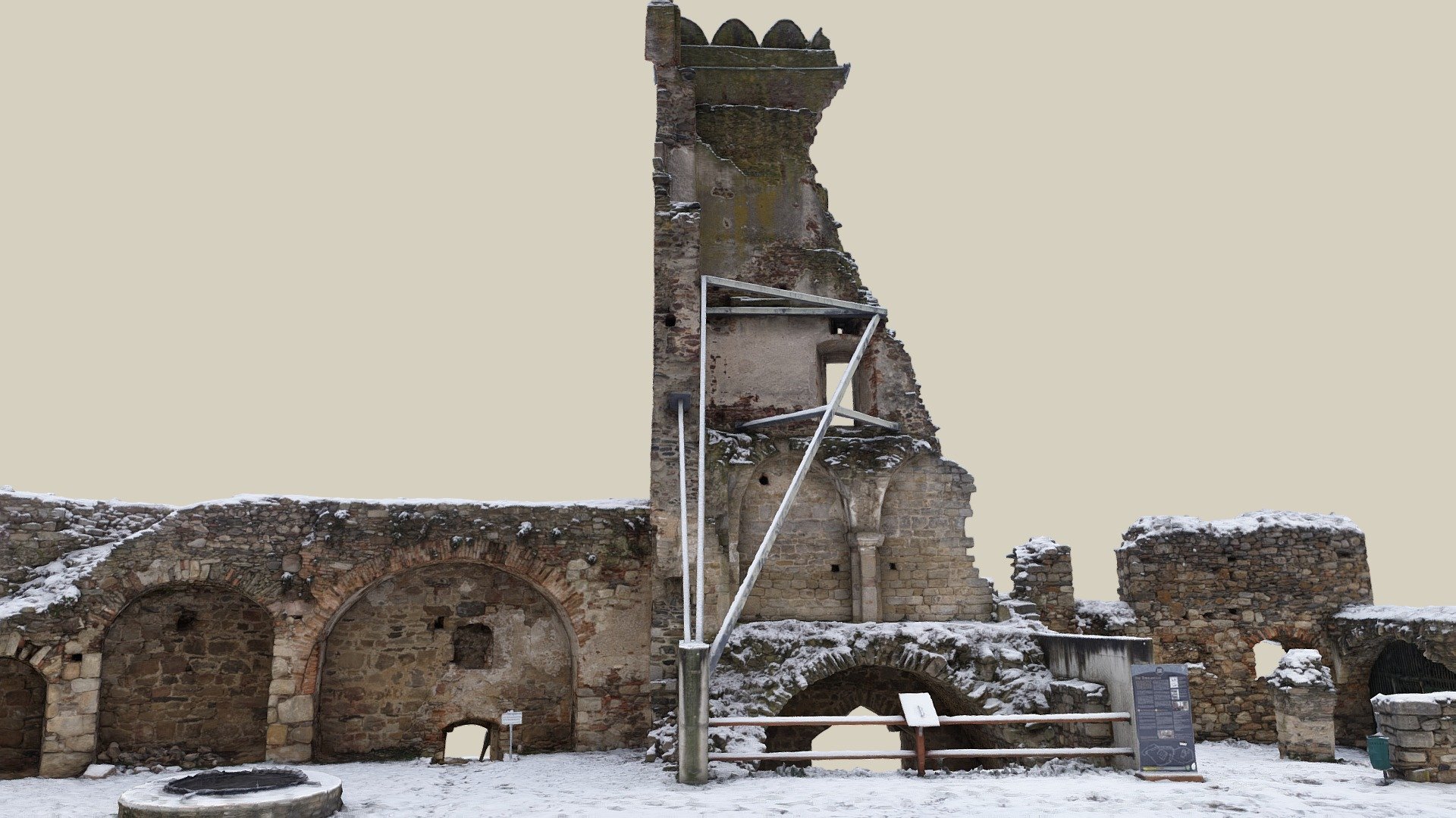 Burg Gars - Torkapelle — Sketchfab embed 3D viewer