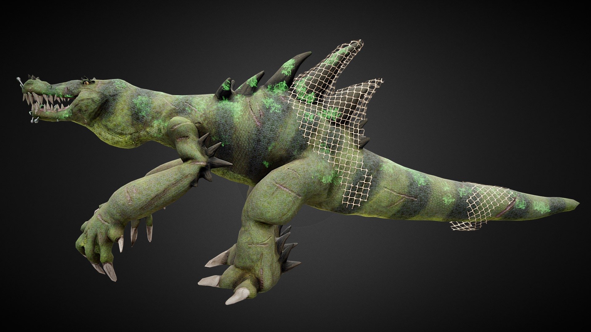 Gatorclaw - 3D model by Rhett Wimmer (@Pavus_The_Pug) [a0b06f1] - Sketchfab