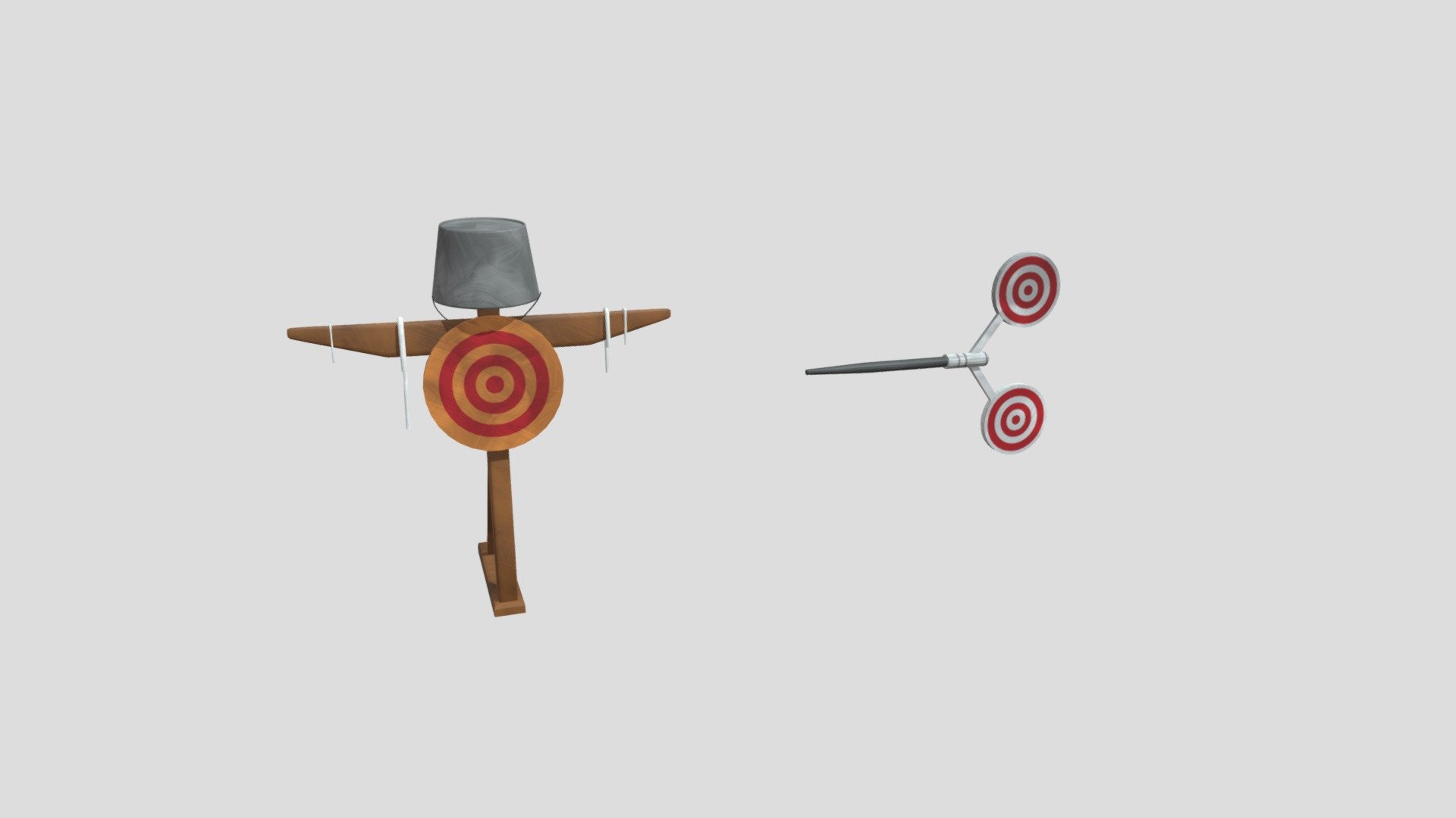 Hunt Practice Targets 3D model by berkyuca [a0b0a26] Sketchfab