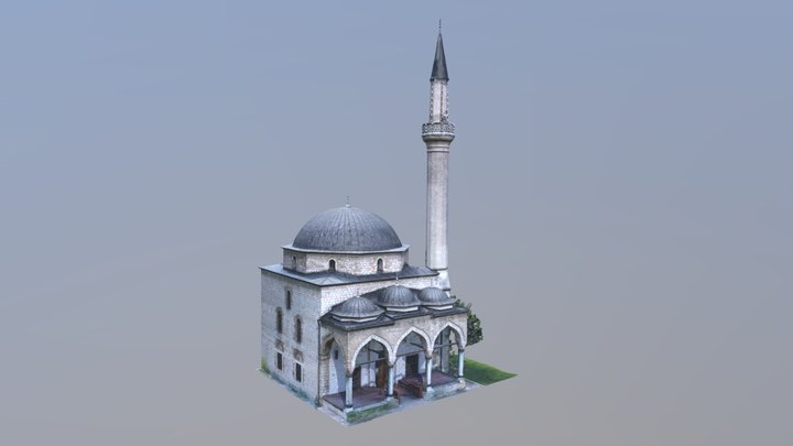 Alipasina Mosque Sarajevo - 1561 year 3D Model