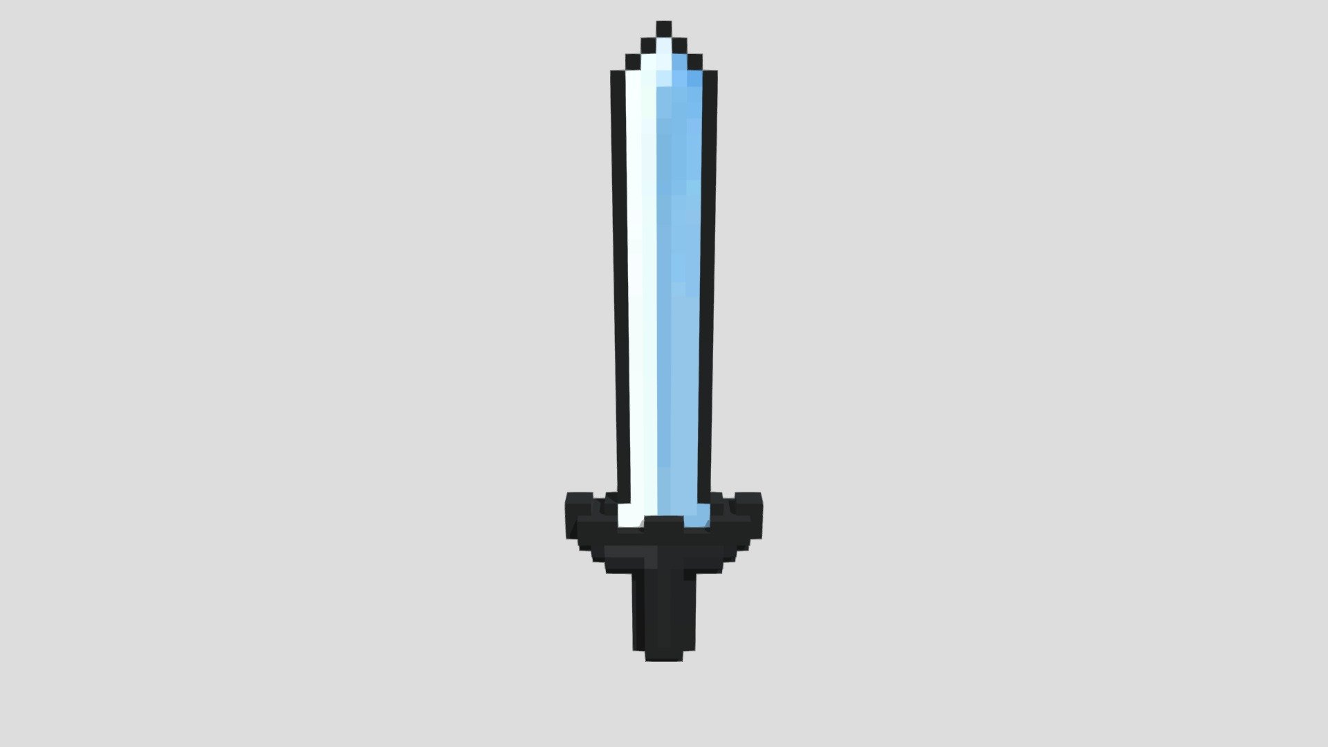 Simple voxel sword