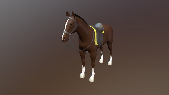 Kůň 3D Model