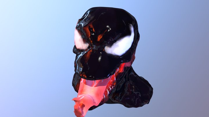 Venom - 3D Sculpture 3D Model