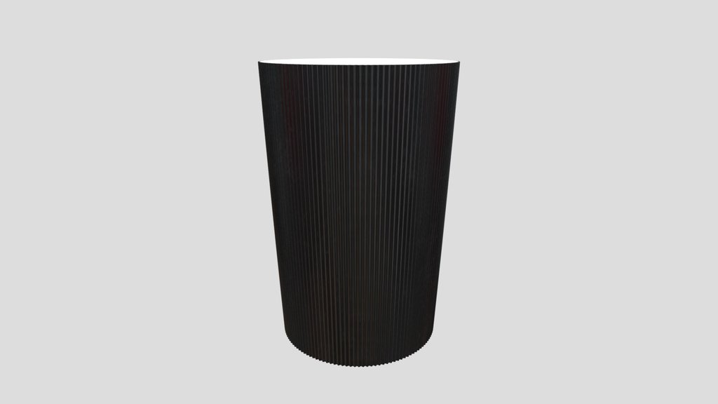 Rubel Iron Drum End Table