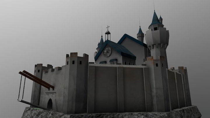 Old Castle 3D Model