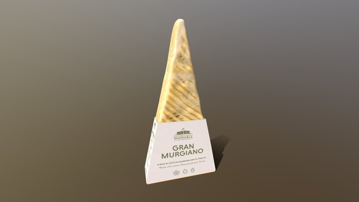 Italian Parmesan 3D Model