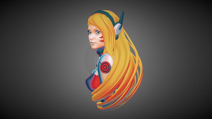 D.Va 3D Model