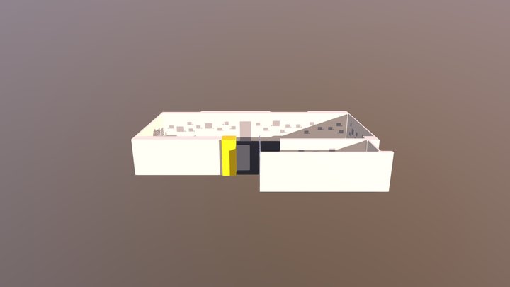 yellow box 3D Model