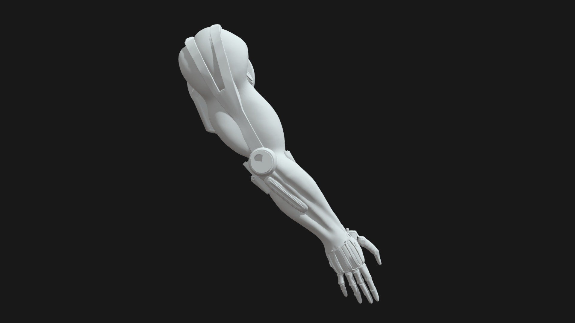 BIONIC ARM Download Free 3D model by Viky_3D (VikyStefiniv) [a0b6536