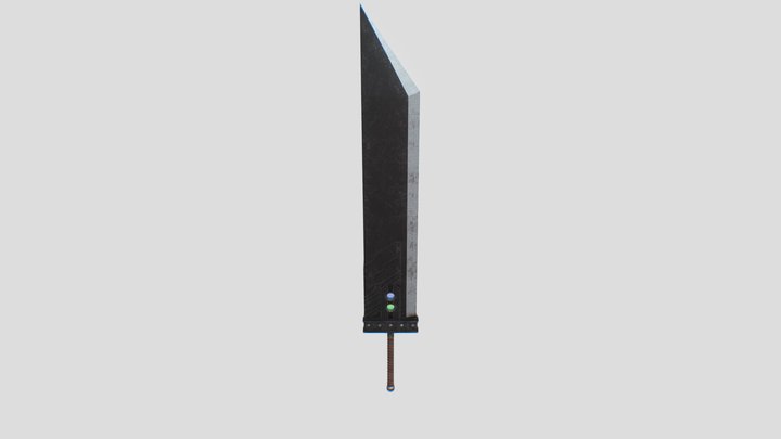 Buster Sword 3D Model