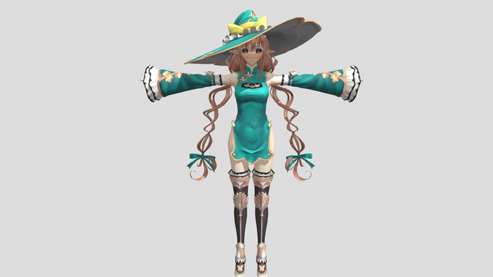 Rinna Mayfield 3D Model