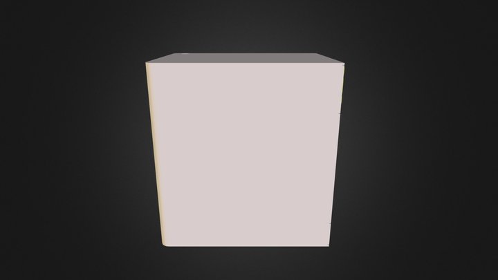 mITX Cube w/ panel on 3D Model