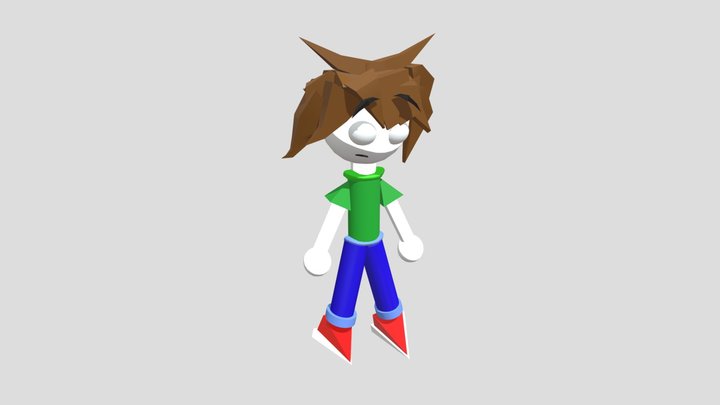 Teenage boy 3D Model