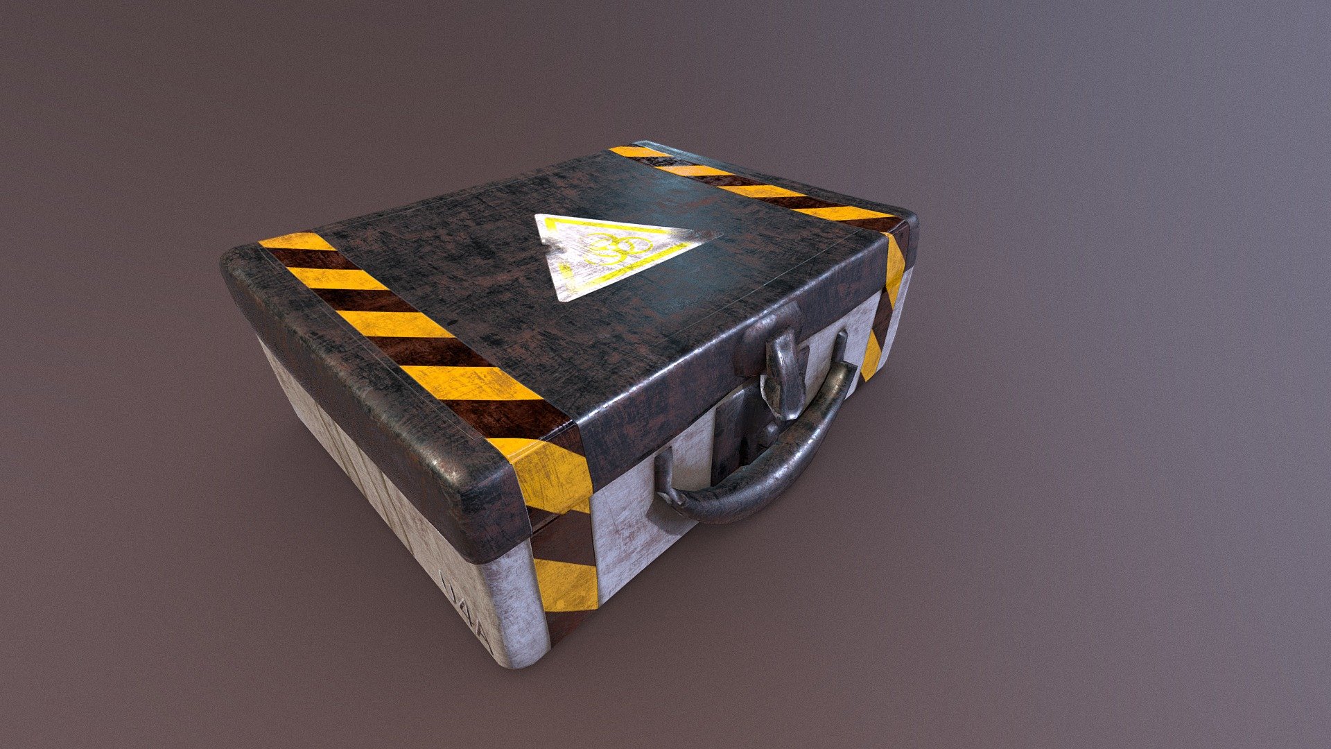 Vintage Suitcase Model Texture 3D Model By LachlanHall a0b71d9 