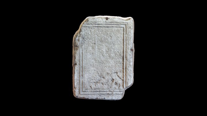 Lapide "PUERI ET PUELLAE CUPRENSES MONTANI" 3D Model