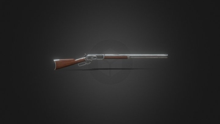 Winchester 1873 3D Model