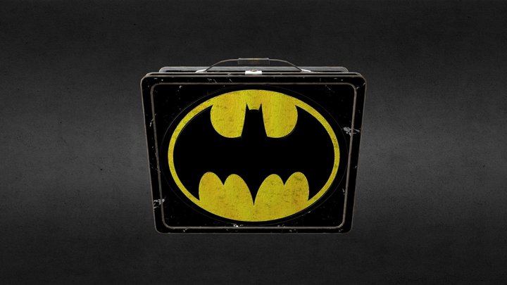 Batman Lunchbox 3D Model