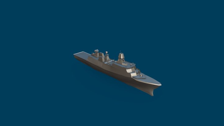 fragata 2 3D Model