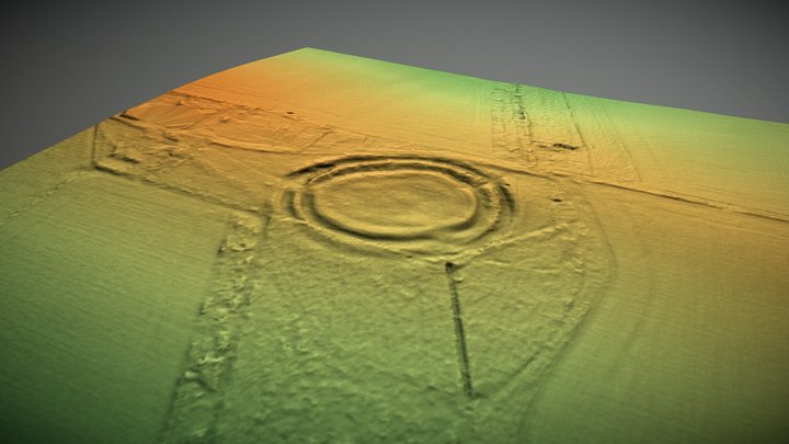 Fenton Hill Camp, Northumberland (UK) – Modello 3D gratuito STL