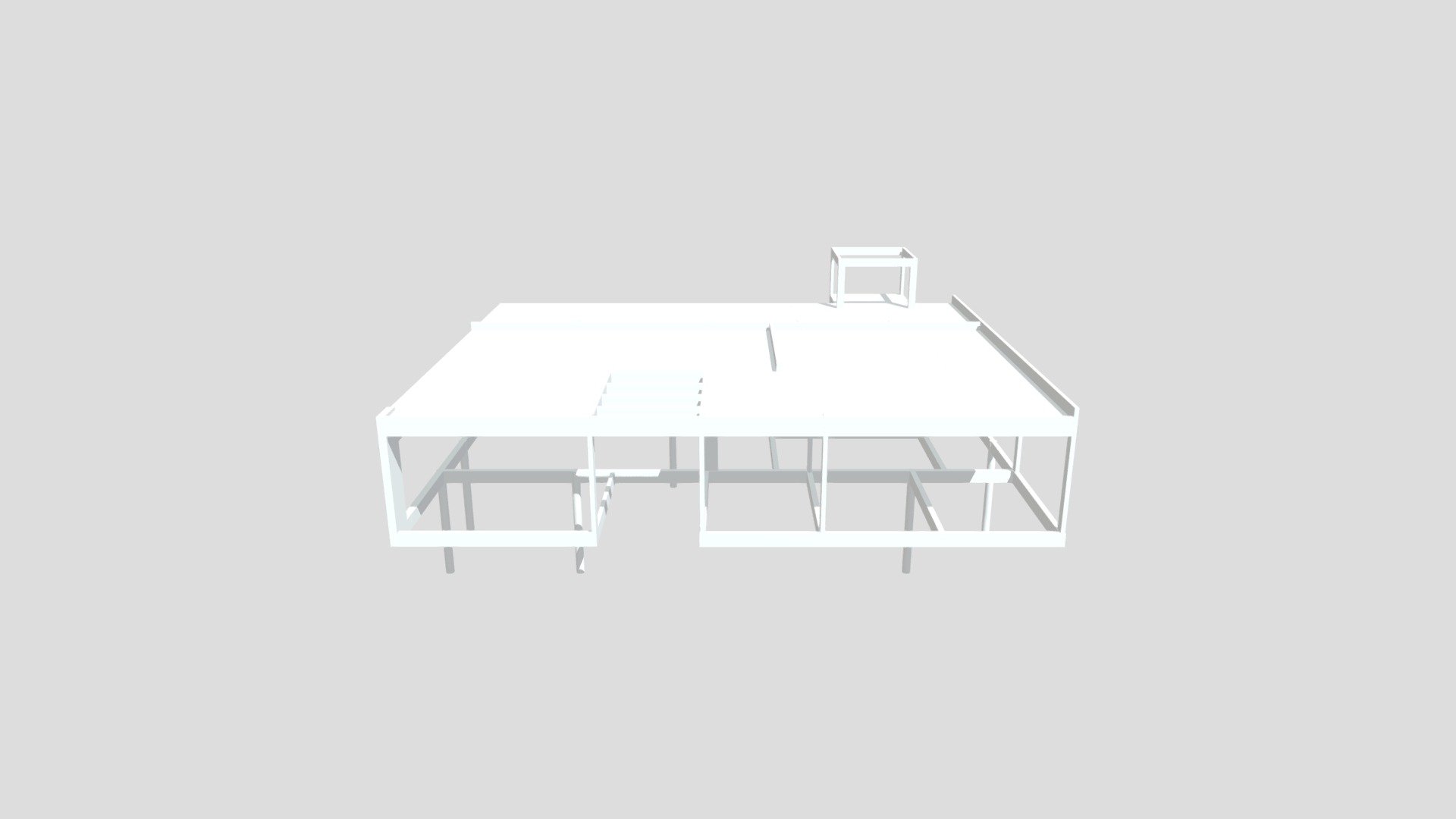 Casa de Estudo 01 - 3D model by Luis Felipe (@estrutura.luis) [a0ba09e ...