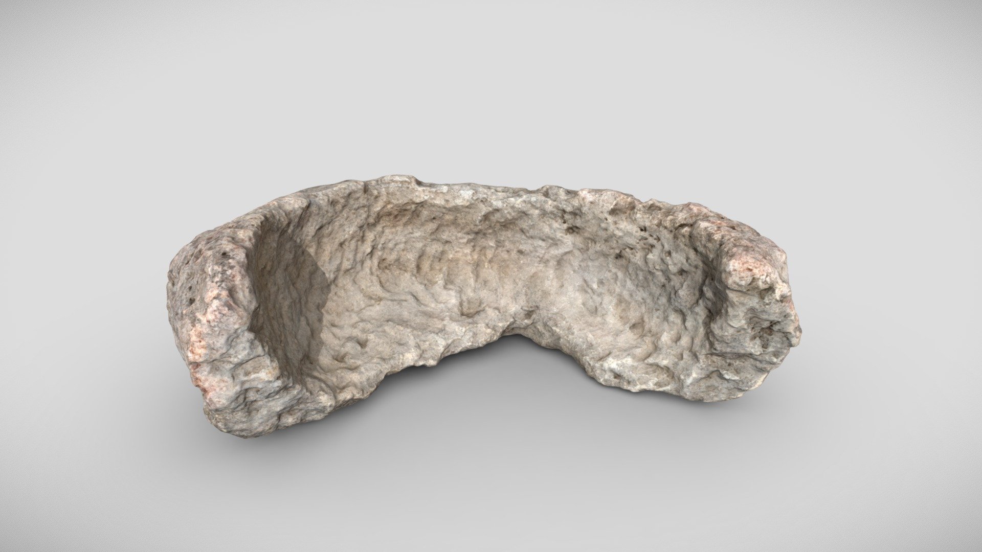Soapstone Bowl Fragment - Download Free 3D model by SCDNR-HTP [a0ba638 ...