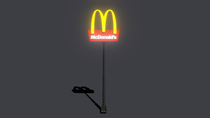 McDonald's Arch 3D Model