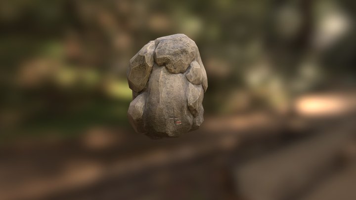 Waypoint rock 3D Model