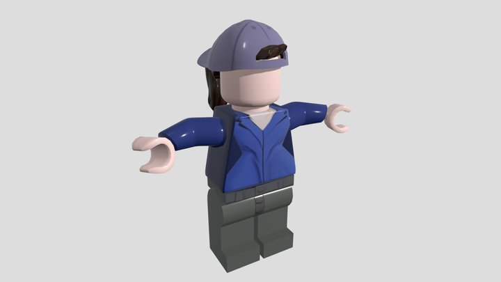 lego character 3D Model