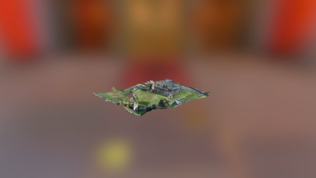 Rhuddlan Castle 3D Model