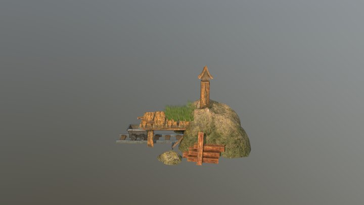 Mine Stage 2 / Animation 3D Model