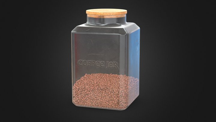 Coffee Jar – Free 3D Model STL