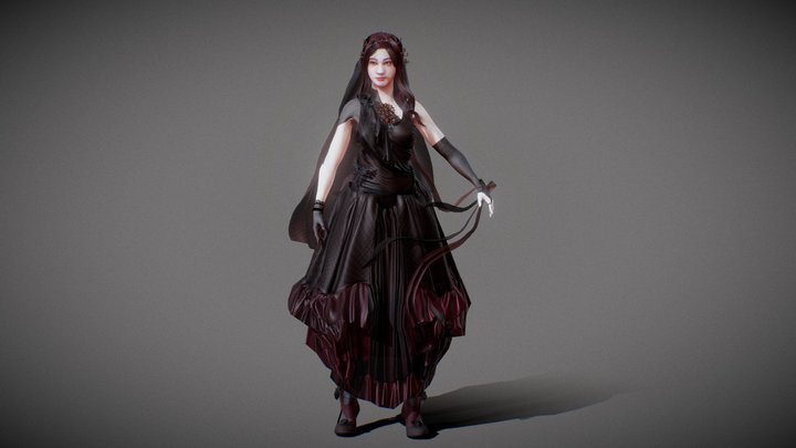Dress Suit Retopo For Ray II Pose Ver