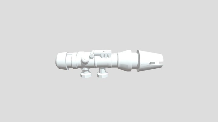 Arm Cannon By skibidi toilet 3D Model