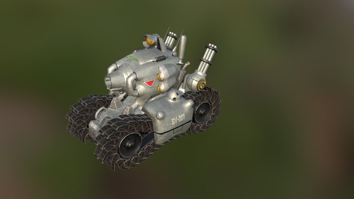 Metal Slug Super Vehicle - 001 3D Model