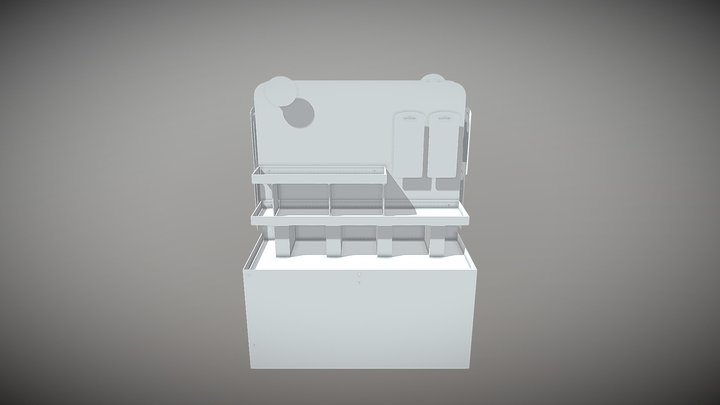 Ambipur Falcon OND18 4x4 Palette (LR) 3D Model