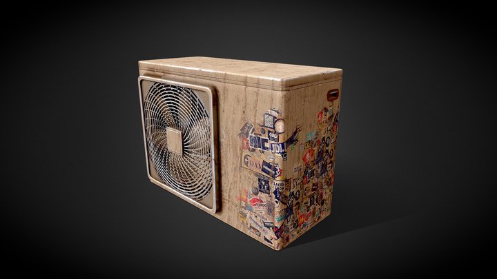 Airconditioner 3D Model