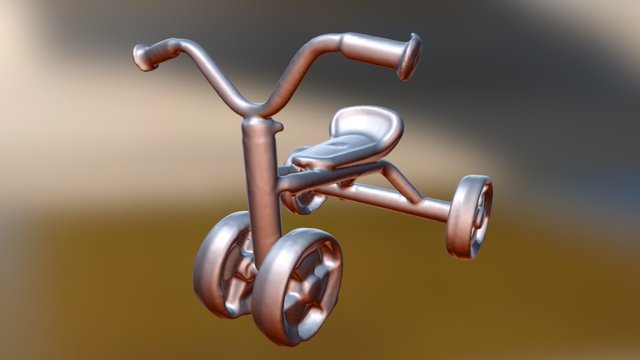 children's bikes SENSE scan 3D Model