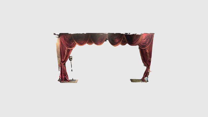 Curtain 3D Model