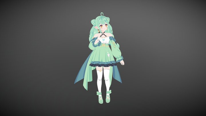VTuber - Anime style 3D Model