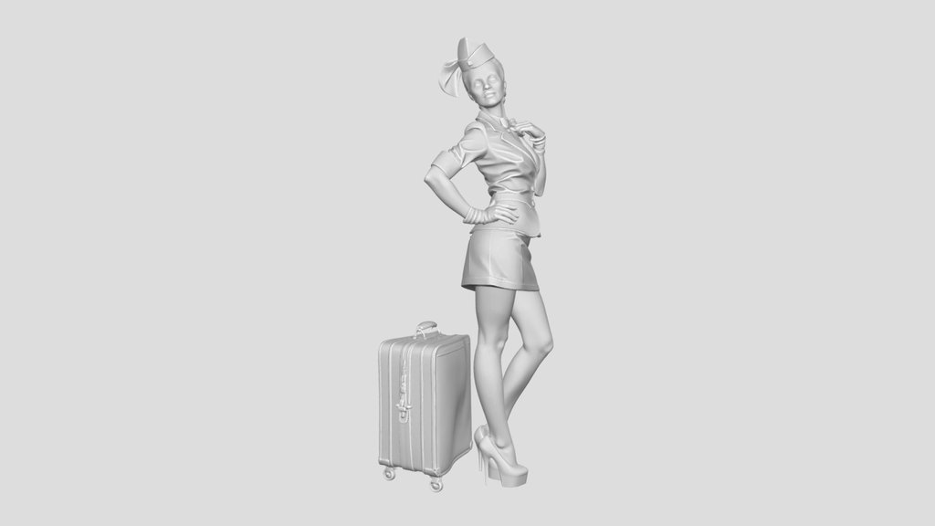 Vintage Flight Attendant