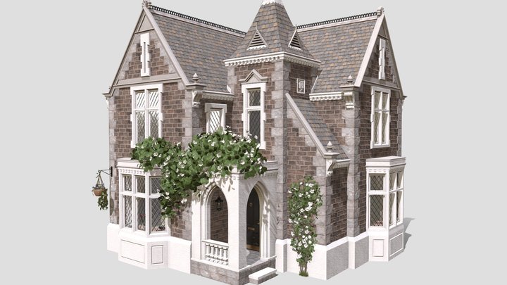 Victorian House | Abbotsfield Lodge 3D Model