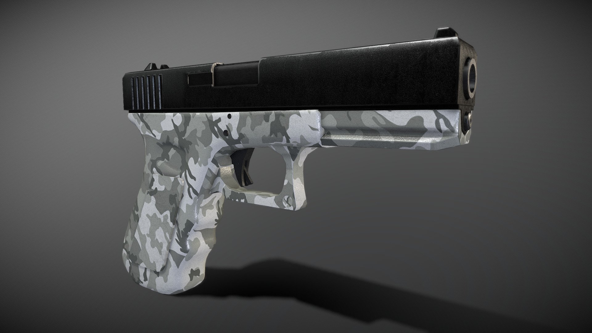 Glock 17 urban camo