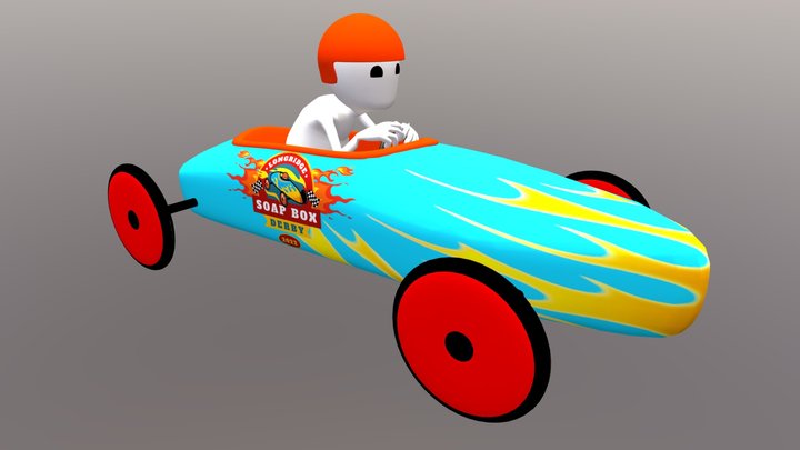 soapbox car 3D Model