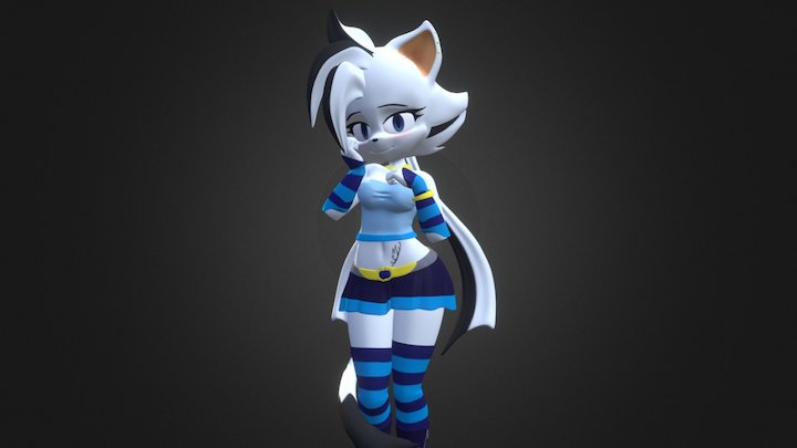 Chaos Sonic Rig - Sonic Prime - Download Free 3D model by JayPig