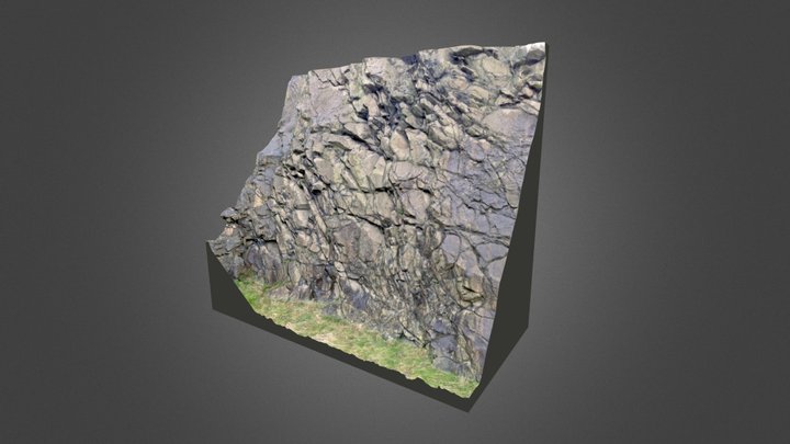 Salisbury Crags Rockface No.1 – Free 3D Model STL