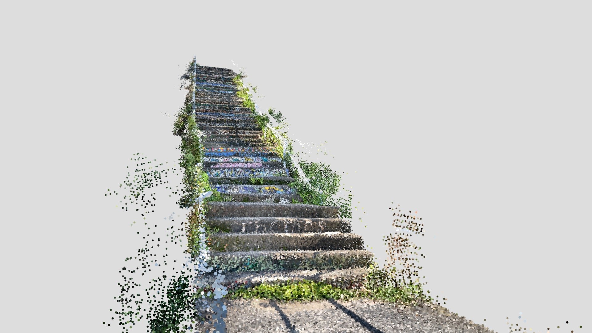 pointcloud / stair coogee